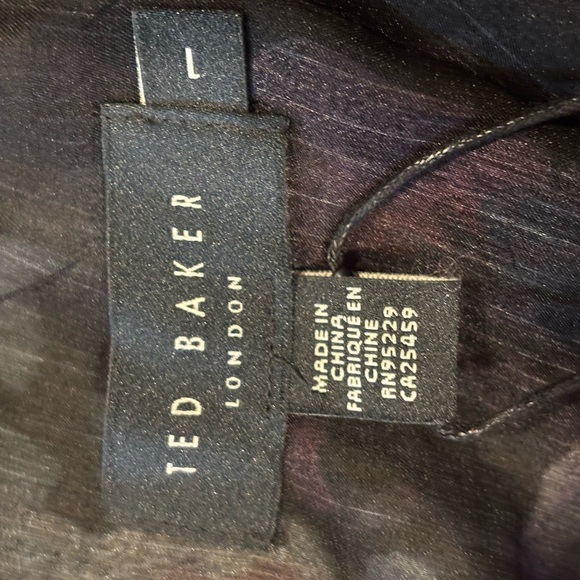 Ted Baker NWT Neeveh Floral Print Long Sleeve Top - Picture 4 of 5